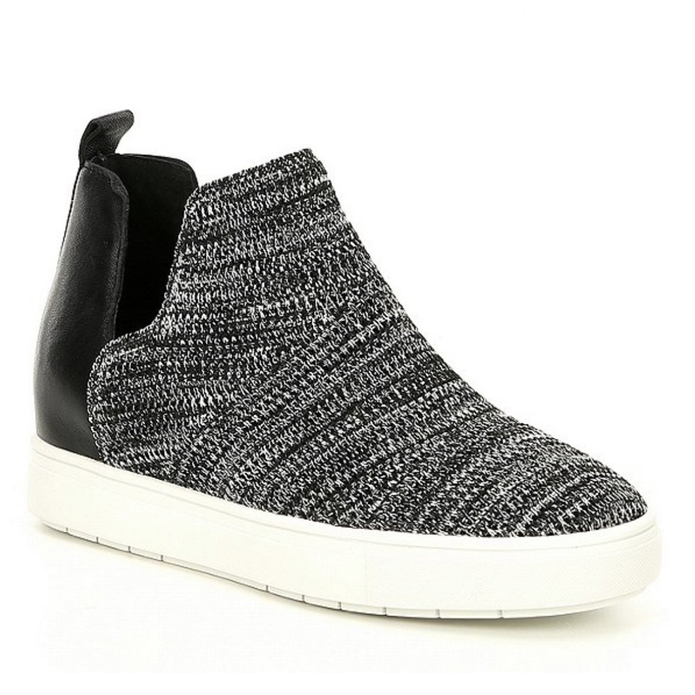Knit Wedge Sneakers